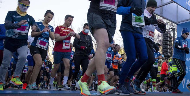 Salida Medio Maratón de Madrid 2022