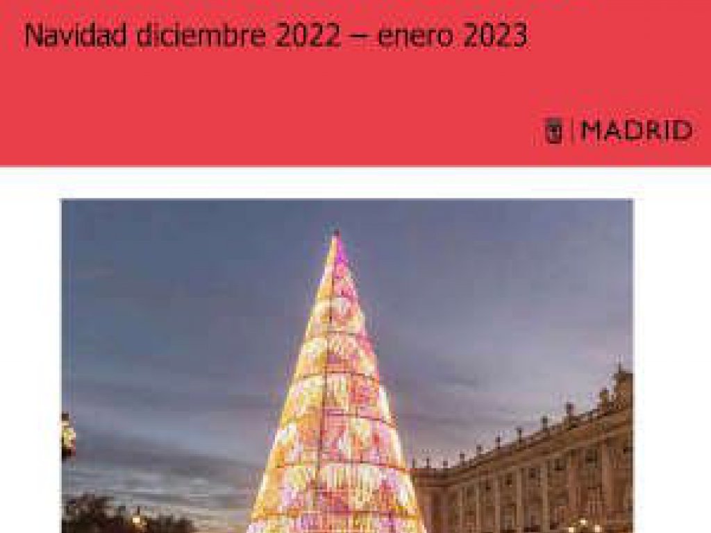 Programa de visitas guiadas accesibles navideñas Madrid 2022-2023
