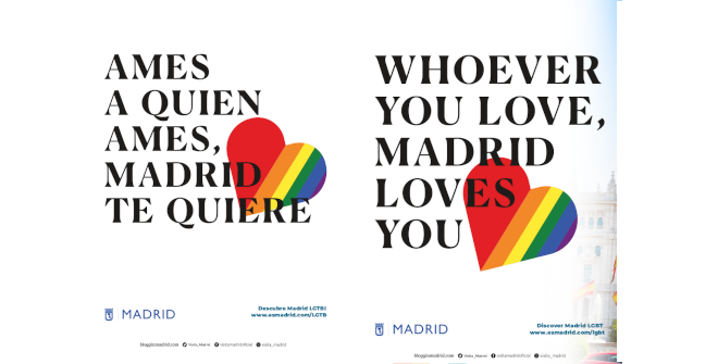 Guía LGTBI Madrid (PDF) Ames a quien ames, Madrid te quiere 2023