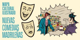 Mapa ilustrado Nuevas comedias madrileñas