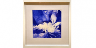 ​​​​​​​Anna Elizabeth Salova, Silent Sewing III, acuarela, 30x30 cm