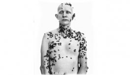 Richard Avedon. Ronald Fischer, beekeeper, Davis, California, May 9, 1987 © The Richard Avedon Foundation