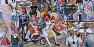 Maruja Mallo, La verbena, 1927. Museo Nacional Centro de Arte Reina Sofía © Maruja Mallo, VEGAP, Madrid, 2012