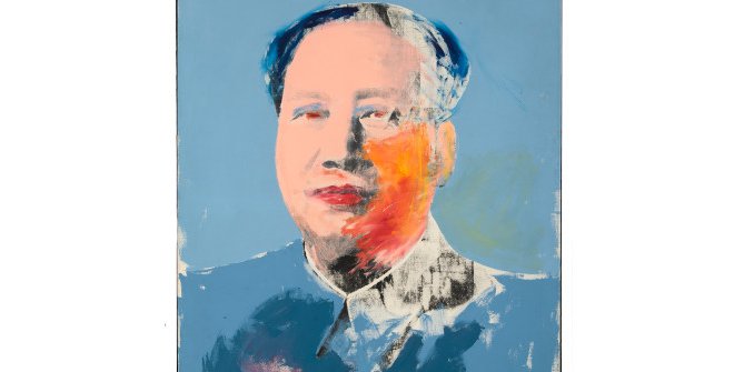 Mao, 1975. Andy Warhol. Acrílico, óleo y serigrafía sobre tela