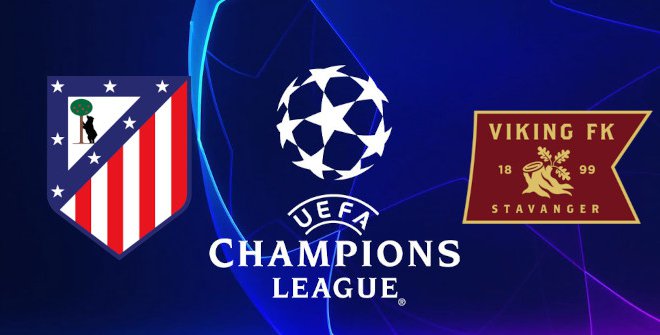 Atlético de Madrid - Viking FK (UEFA Champions League)