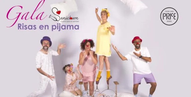 Gala Saniclown - Risas en pijama
