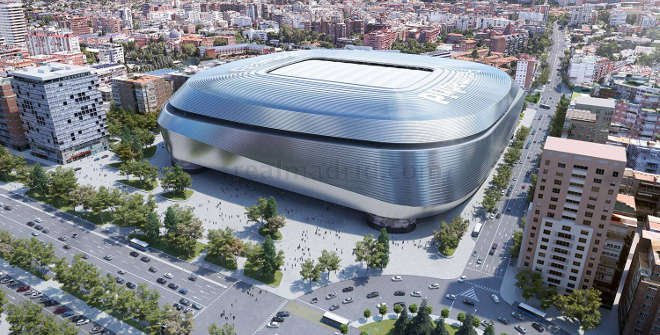 Reforma Estadio Santiago Bernabéu