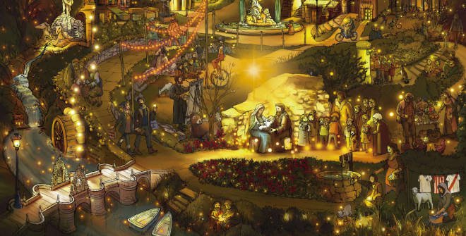 Madrid, una postal navideña. Navidad 2025