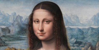 Mona Lisa. Leonardo da Vinci. Óleo sobre tabla, 76,3 x 57 cm. 1503 - 1519. Madrid, Museo Nacional del Prado