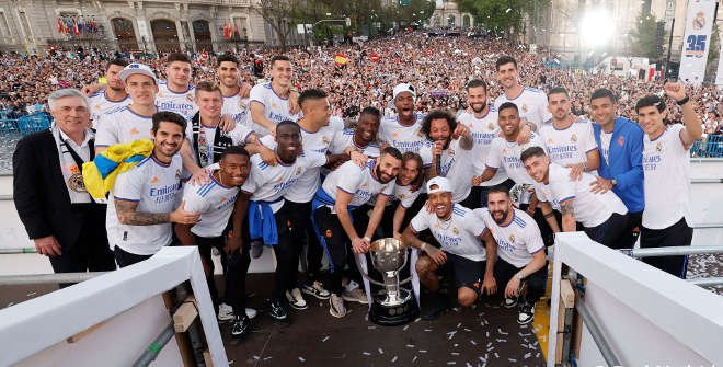 Real Madrid, campeón de LaLiga 2021-2022