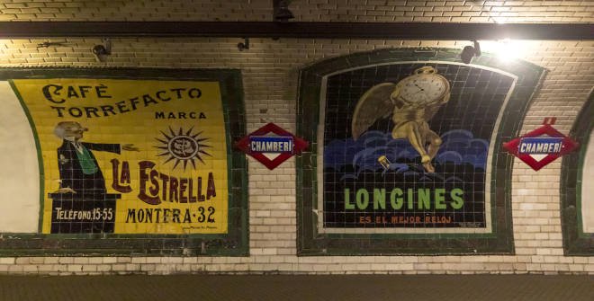 Estación de metro fantasma de Chamberí