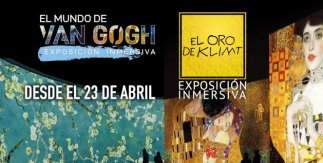 El mundo de Van Gogh y El oro de Klimt
