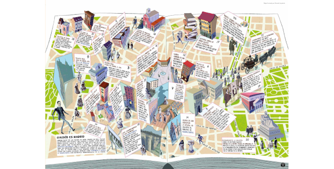Mapa cultural ilustrado Galdós es Madrid (PDF)
