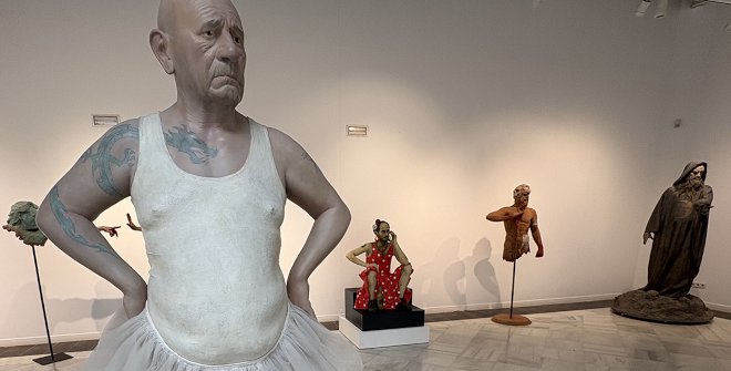 Forma y fondo. Cuarenta años de escultura de José Manuel Belmonte