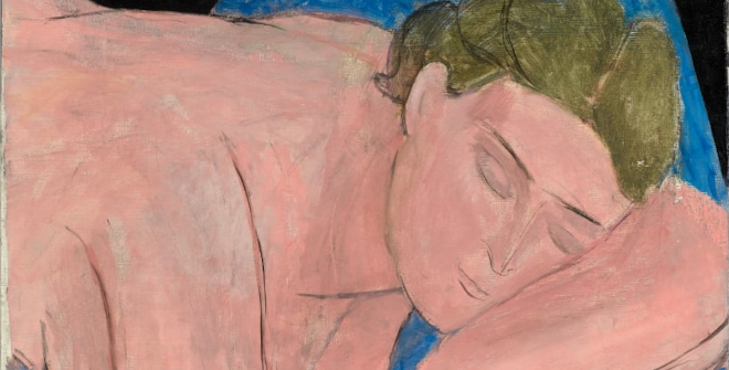 Henri Matisse, Le Rêve [El sueño], Mayo de 1935. Centre Pompidou, París. Musée national d’art moderne / Centre de création industrielle AM 1979-106 © Succession H. Matisse/ VEGAP/ 2025. Fotografía: © Centre Pompidou, MNAM-CCI/Bertrand Prévost/Dist. GrandP