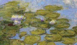 Claude Monet. Nenúfares. 1916-1919. Óleo sobre lienzo. 200 x 180 cm. Riehen/Basel, Fondation Beyeler, Beyeler Collection