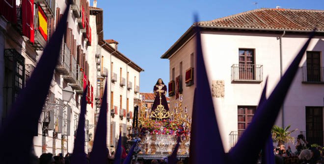Procesión de Nuestro Padre Jesús Nazareno ‘El Pobre’ y María Santísima del Dulce Nombre en su Soledad. Jueves Santo (2 abril) Semana Santa 2026 © Madrid Destino