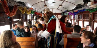 Tren de Navidad Museo del Ferrocarril