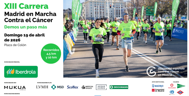 XIII Carrera en Marcha contra el Cáncer