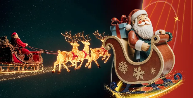 Mágicas Navidades de Madrid - El Vuelo de Santa