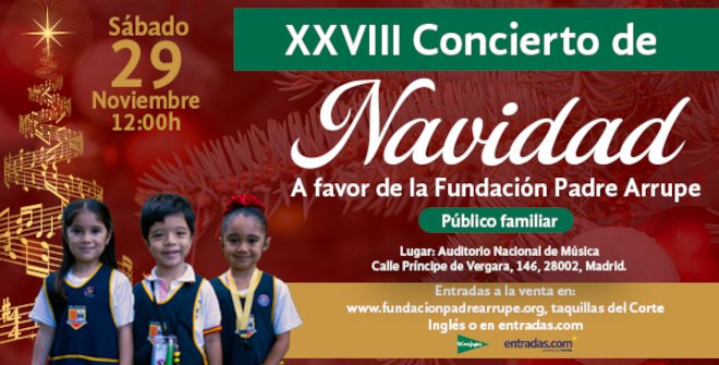 XVIII Concierto de Navidad. Fundación Padre Arrupe