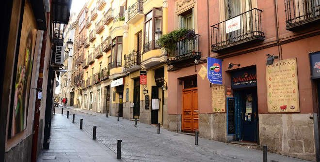 La primera casa de Beniro Pérez Galdós en Madrid. Calle Fuentes, 3
