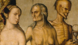 Detalle de Las Edades y la Muerte. Hans Baldung Grien. 1541 - 1544. Óleo sobre tabla. Madrid, Museo Nacional del Prado Detalle de Las Edades y la Muerte. Hans Baldung Grien. 1541 - 1544. Óleo sobre tabla. Madrid, Museo Nacional del Prado