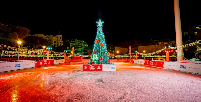 Pista de hielo de Colón Javier Fernández