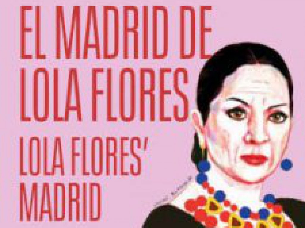 Mapa cultural ilustrado El Madrid de Lola Flores