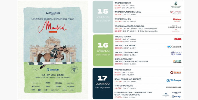 115º Concurso de Saltos Internacional de Madrid 