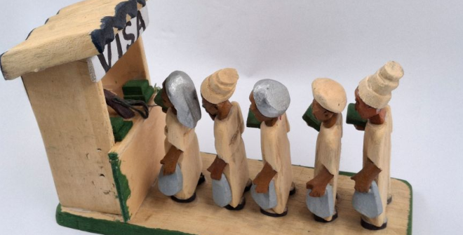 VISA. Nigeria, 2024. Colección del MNA.