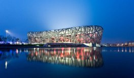 Iwan Baan, Estadio Nacional, Pekín, China, 2008. Arquitectura Herzog & de Meuron. © Iwan Baan