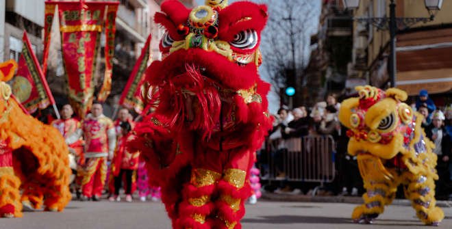 Gran Pasacalle Año Nuevo Chino del Dragón. 11 febrero 2024. Foto: Ainhoa Ezcurra © Madrid Destino