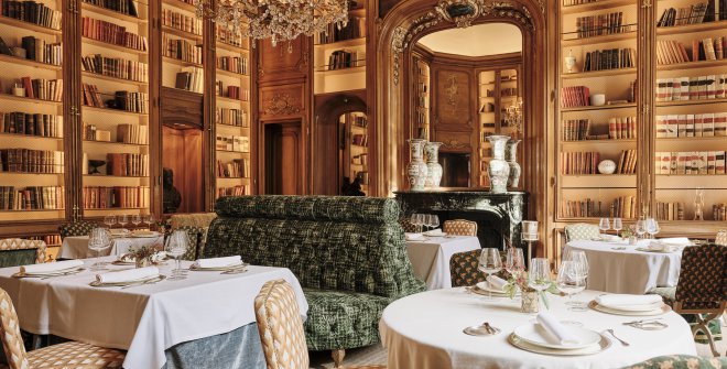 The Library Restaurant (Santo Mauro, a Luxury Collection Hotel)