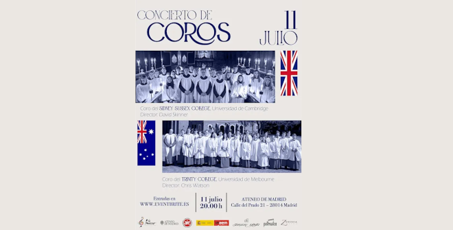 Fundación Più Mosso. Concierto de coros