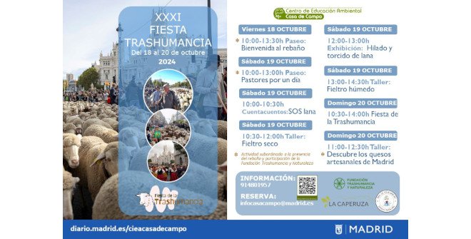 La Fiesta de la Trashumancia 2024 Madrid