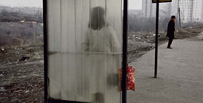Broken Slide, Moscow, 1982 © Boris Savelev​​​​​​​