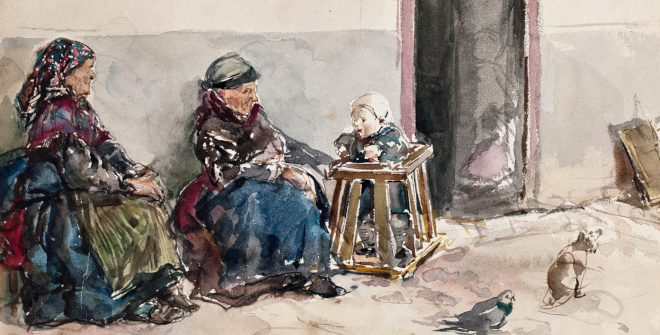 Detalle de Moro de Sus (Marruecos). Ricardo de Madrazo y Garreta. Óleo sobre lienzo. Madrid, Museo Nacional del Prado