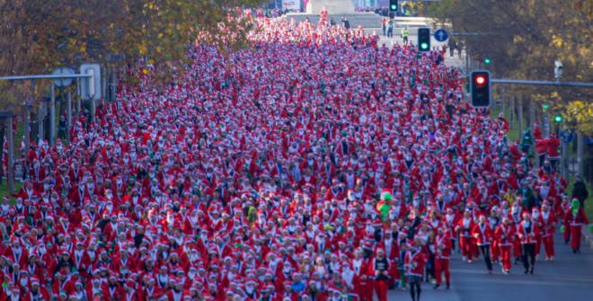  Carrera de Papa Noel Madrid 2024