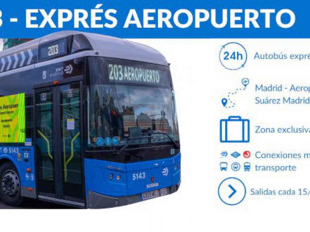 Bus exprés al aeropuerto