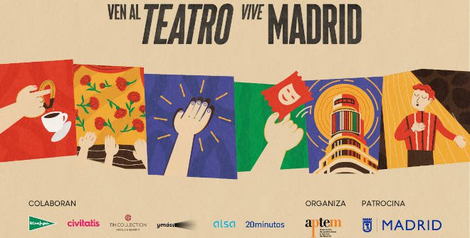Campaña ‘Ven al teatro, vive Madrid’ octubre 2025