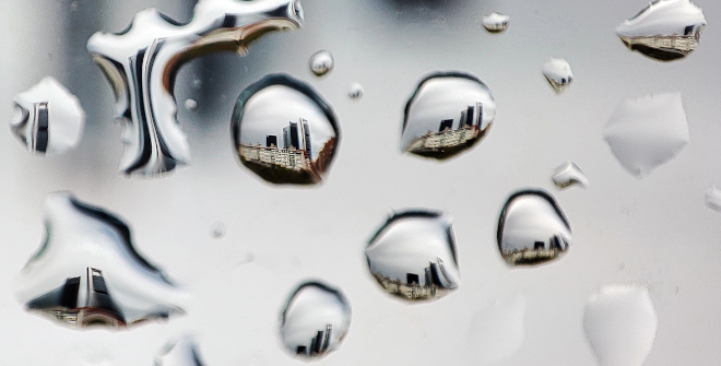 Fui sobre agua edificada - 1º premio: Día de lluvia. Silvia Llorente Gómez