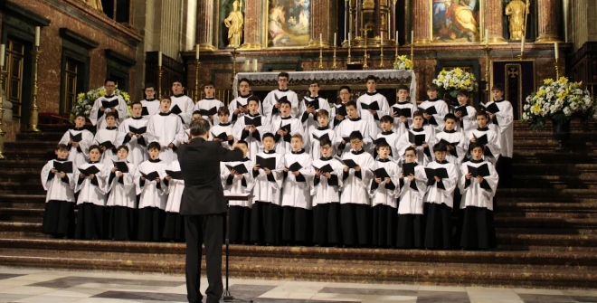 © Foto de archivo del Coro de la Escolanía de El Escorial