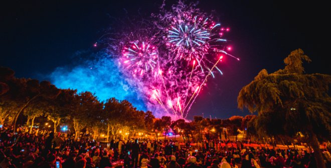 Fuegos artificiales San Isidro