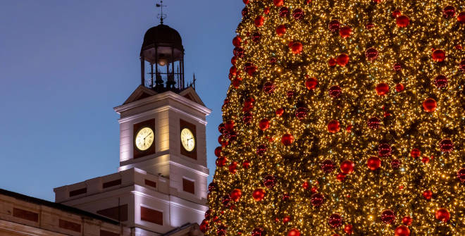 Fiesta de Fin de Año en la Puerta del Sol