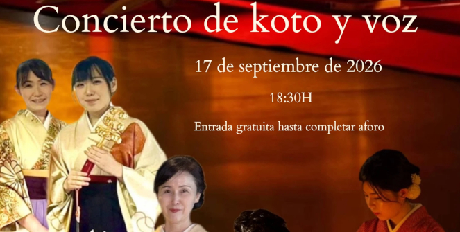Concierto de koto y voz