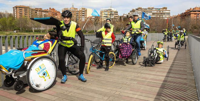 Servicio de alquiler de bicicletas adaptadas de la Fundación Lukas