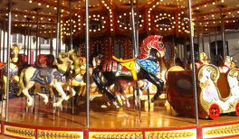 Carrusel Navideño de la Plaza de Santa Cruz