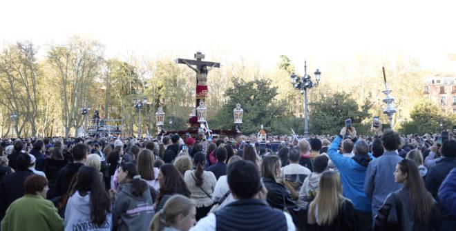 Procesión del Cristo de los Alabarderos. Viernes Santo (3 de abril). Semana Santa Madrid 2026. © Madrid Destino