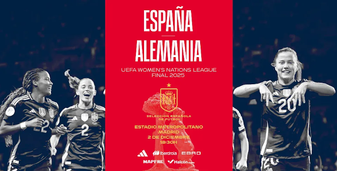 Final UEFA Women's Nations League 2025 España - Alemania 